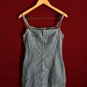 Vestido jeans vintage RÜGE Brechó